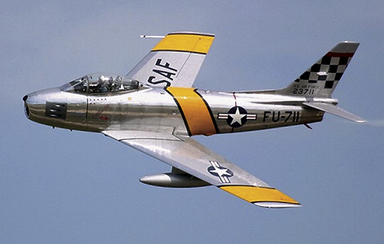 Bernie's Bo North American F-86F Sabre Jet