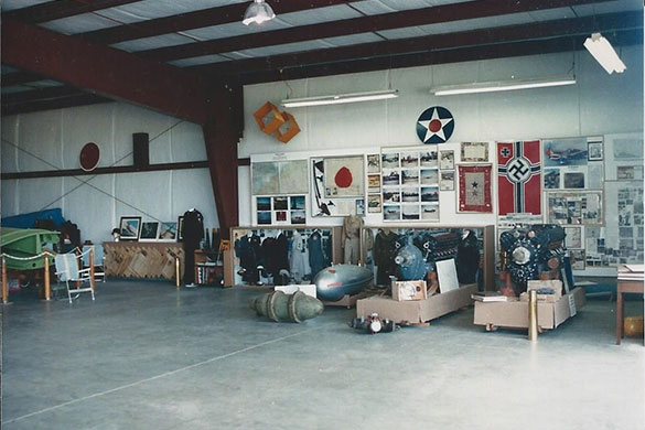 Warhawk Air Museum in a small hangar at the Caldwell, ID airport.