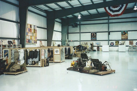 First Warhawk Air Museum hangar built in Nampa, ID.