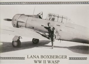 WASP member Lana Boxberger, one of the first women in the Air Force to fly