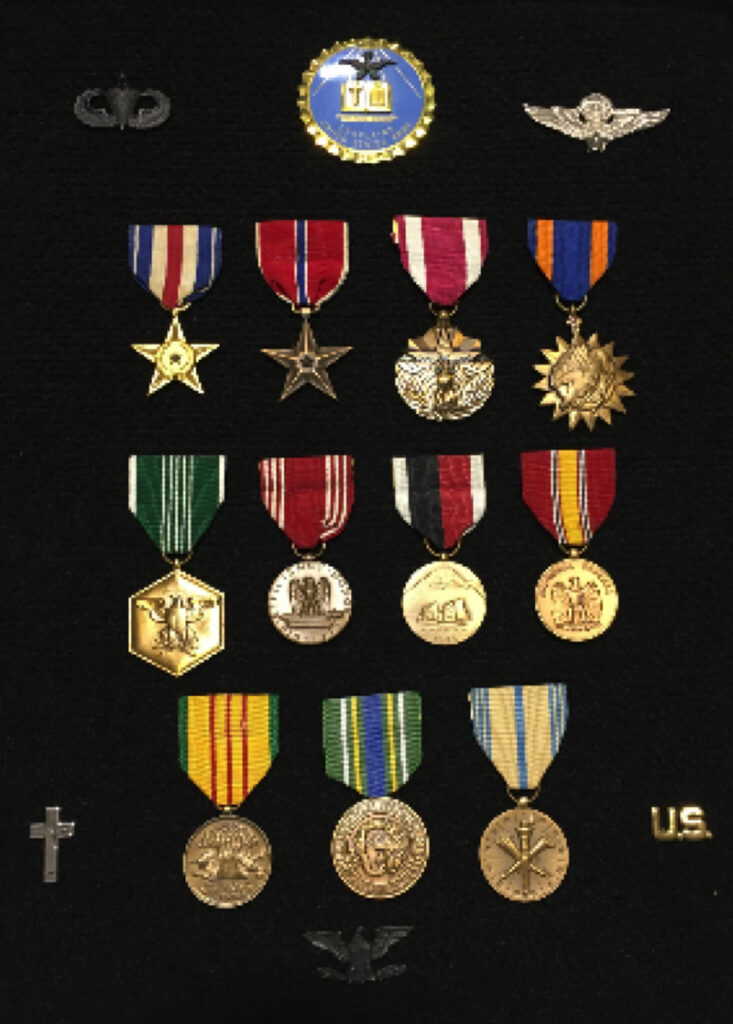 Curt Bowers' military medals