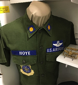 John Hoye's Vietnam uniform