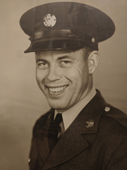 David Haggard portrait in uniform