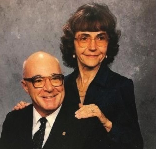 Portrait of Grace and Vernon Pankow