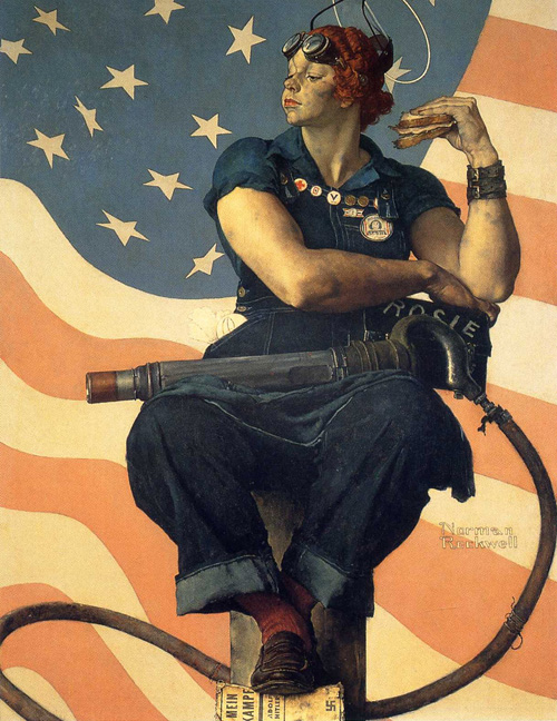 Rosie the Riveter–symbol of the “We Can Do It” spirit - Warhawk Air Museum